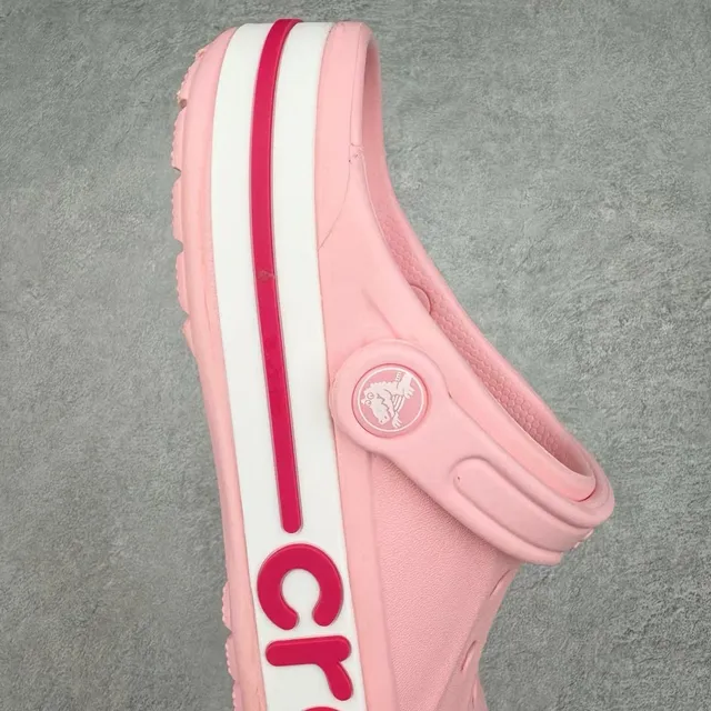Crocs كلاسيك كلوج وردي أحمر بناء رغوة مسامي علوي كلوج 6