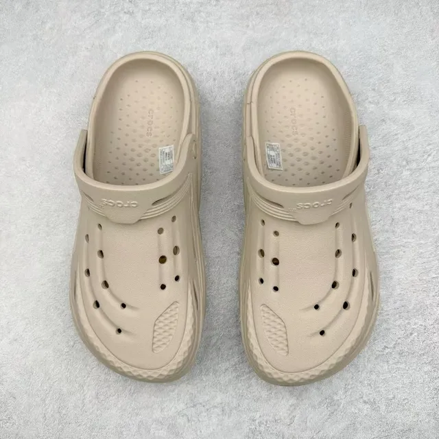 Crocs Echo Clog Beige Molded Foam Clog 2