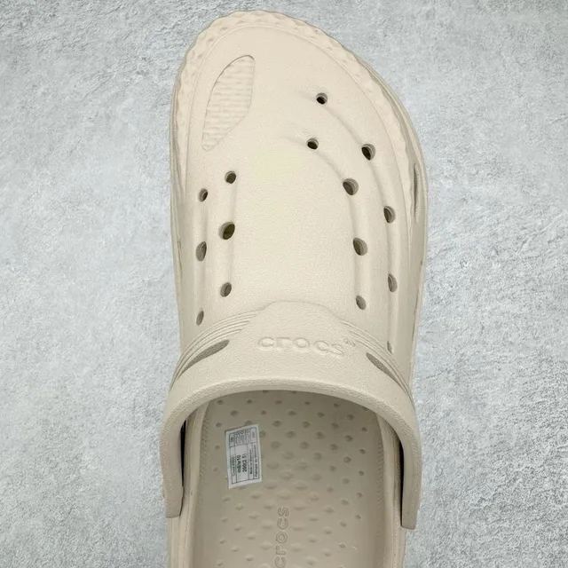 Crocs Echo Clog Beige Molded Foam Clog 4