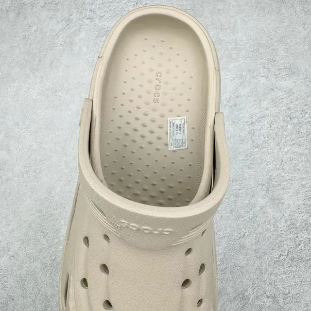 Crocs Echo Clog Beige Molded Foam Clog 5
