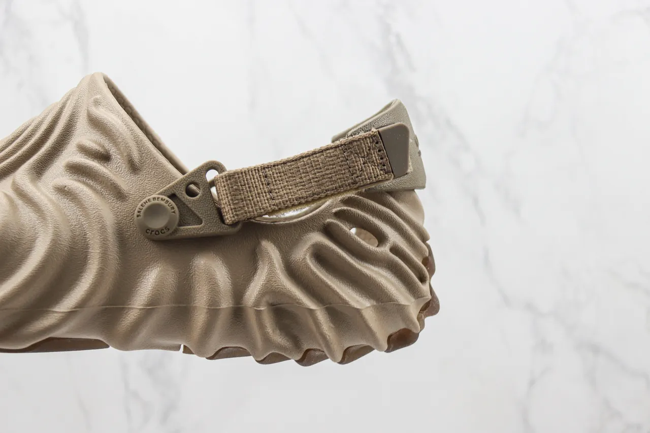 Crocs x Salehe Bembury Pollex Beige Sabot en Mousse Moldée 9