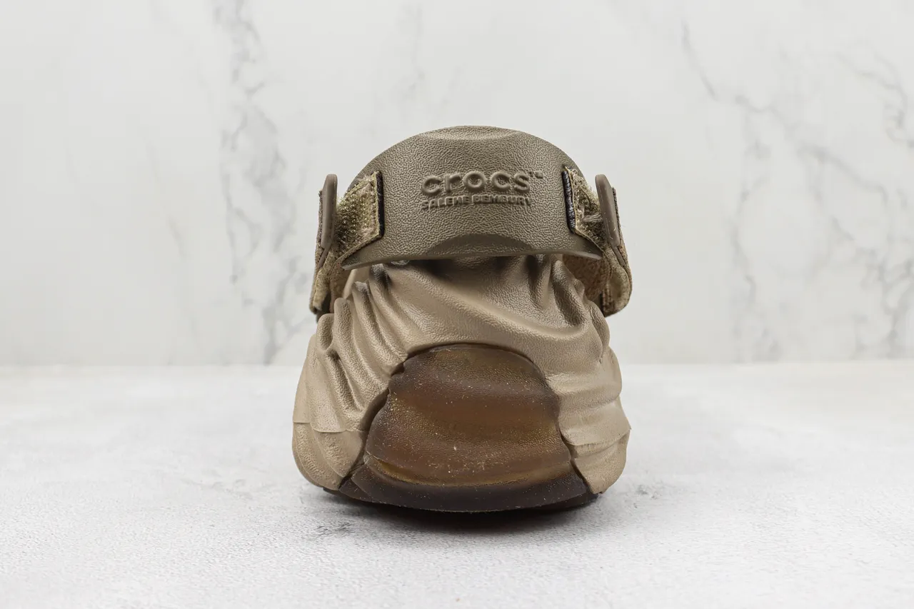 Crocs x Salehe Bembury Pollex Beige Sabot en Mousse Moldée 8