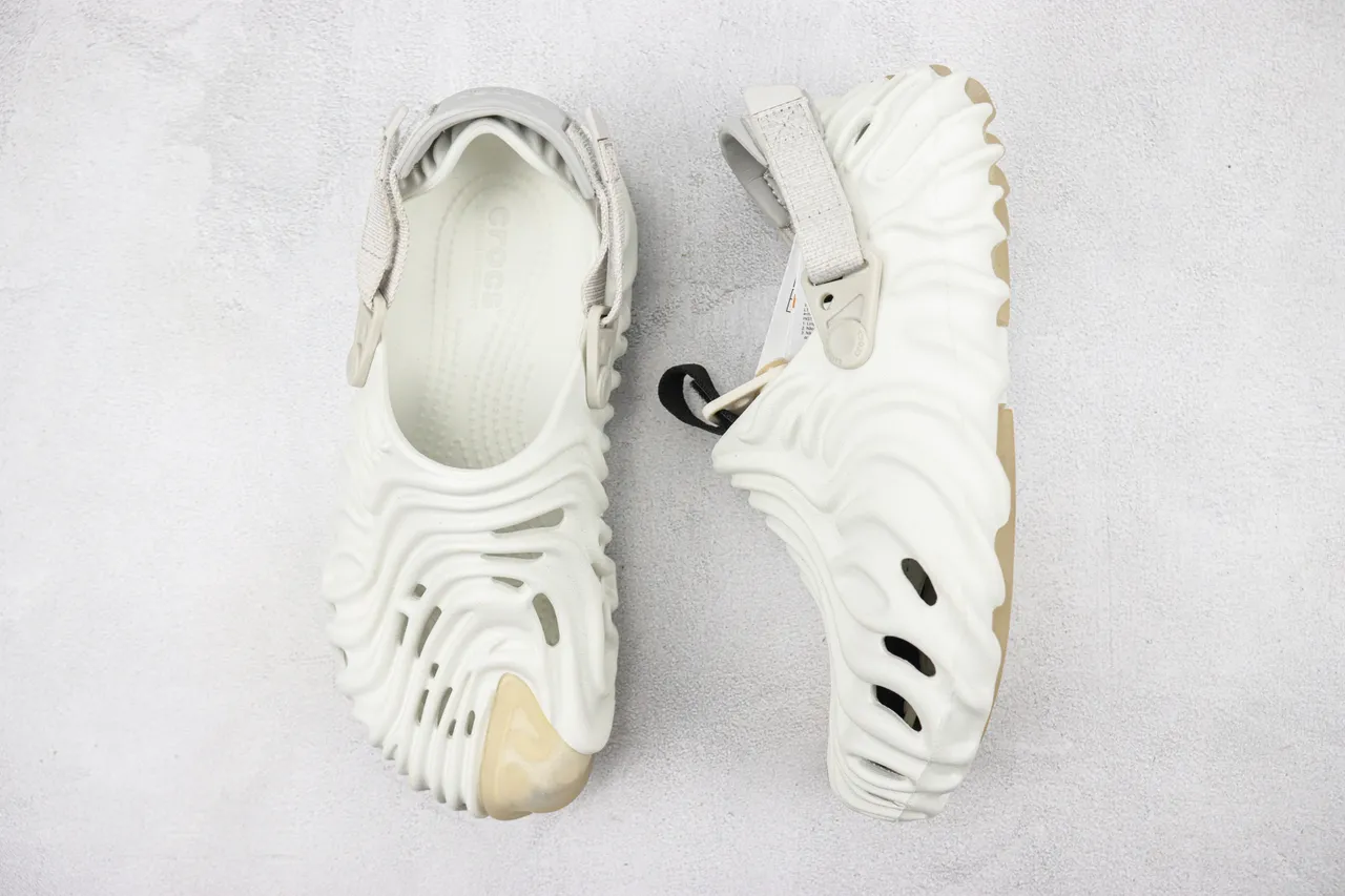 Crocs x Salehe Bembury Pollex Clog Off-White Sculpted Foam Clog 3