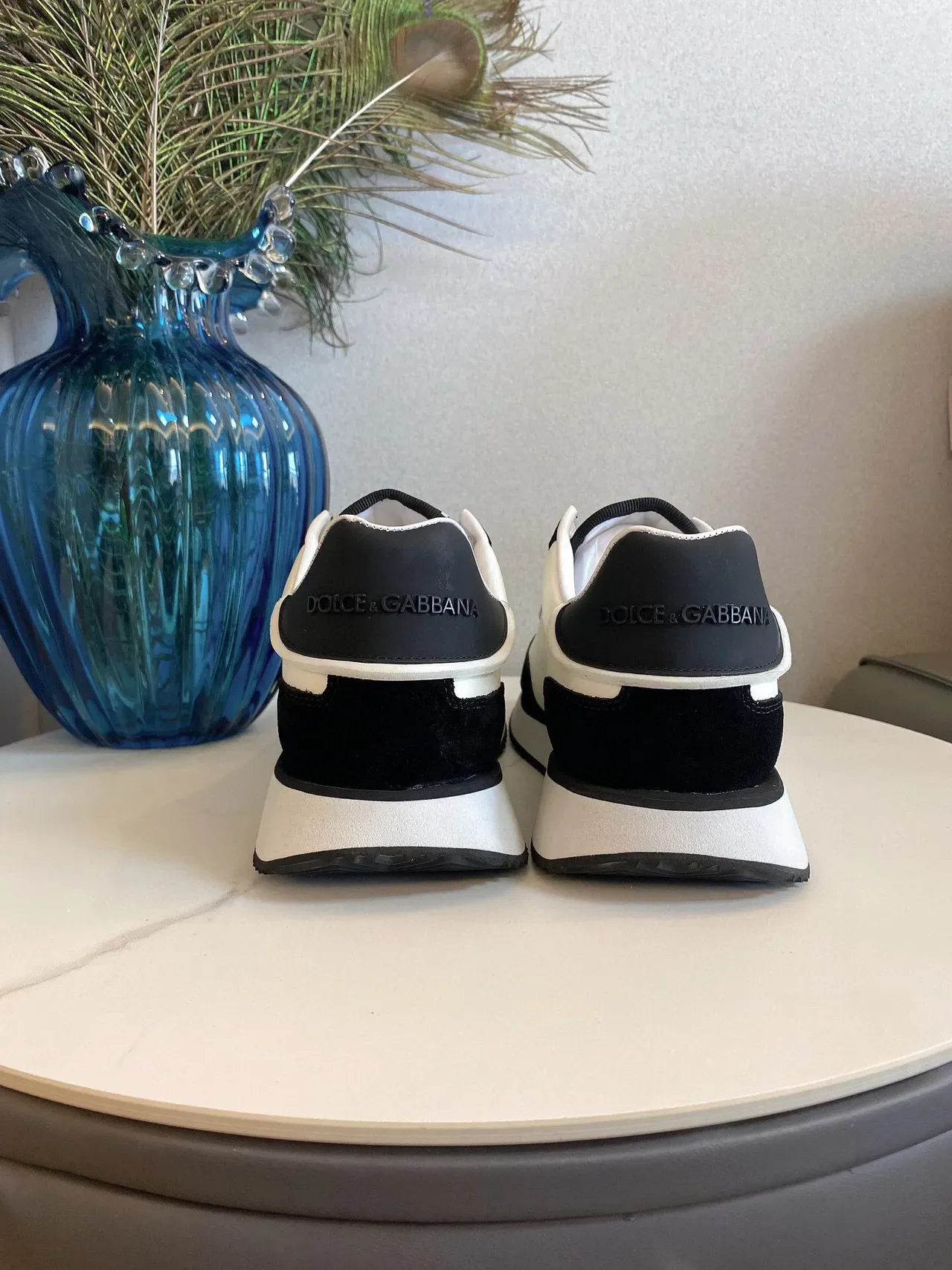 DC Shoes Black Beige Retro Runner Silhouette Suede And Leather Paneling Lifestyle Sneakers 7