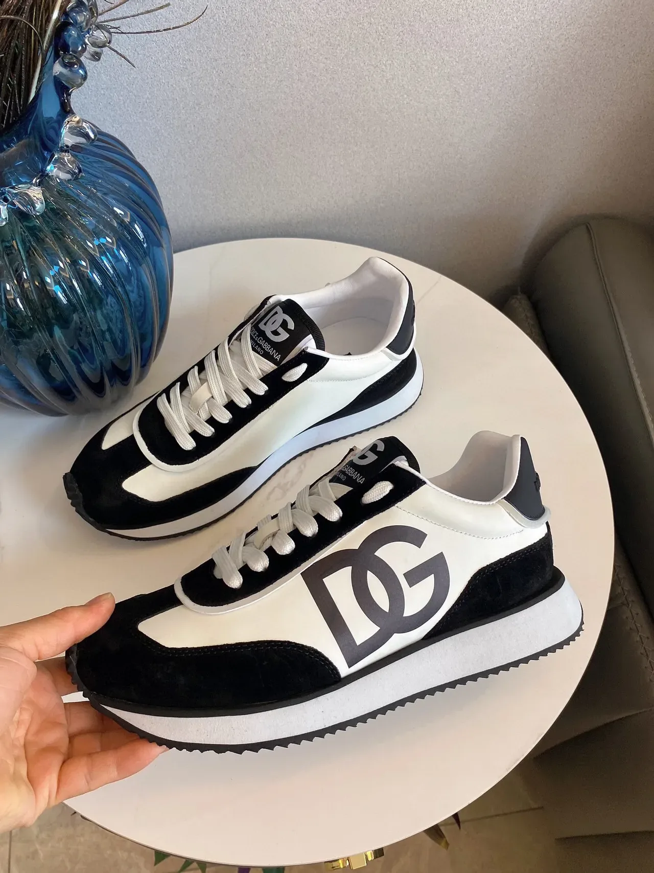 DC Shoes Black Beige Retro Runner Silhouette Suede And Leather Paneling Lifestyle Sneakers 9