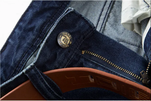 Diesel Distressed Wash Relaxed Fit Denim Shorts 5