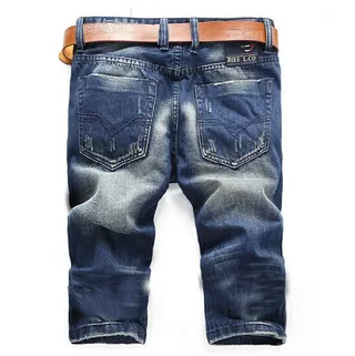 Diesel Distressed Wash Relaxed Fit Denim Shorts 12