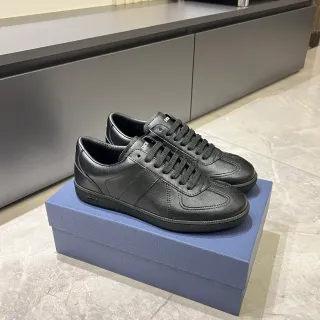 Dior B22 Black Leather Upper Panelled Construction Lifestyle Sneakers