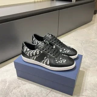 Dior B22 Monogram Noir et Blanc Chaussures Lifestyle