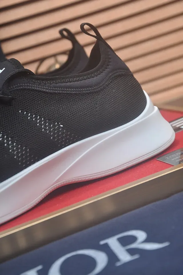Dior B23 Black Knit Lifestyle Sneakers 9