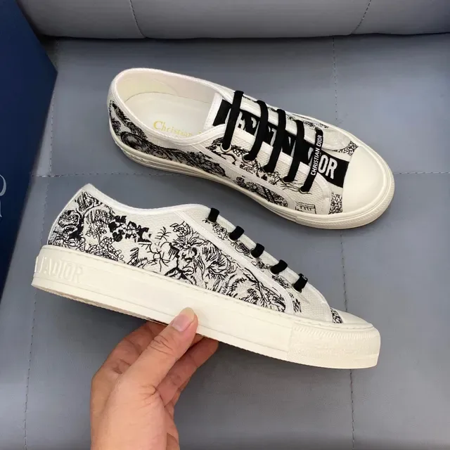 Dior B23 Printed Canvas Lifestyle Sneakers 3