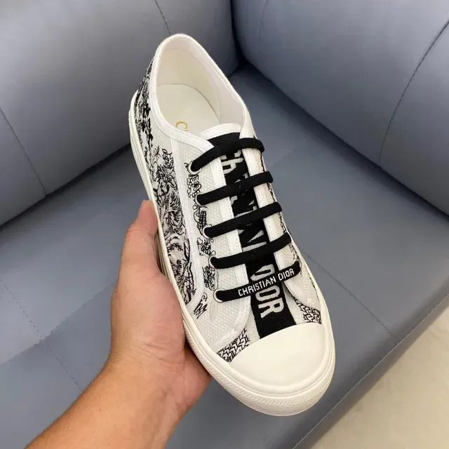 Dior B23 Printed Canvas Lifestyle Sneakers 7