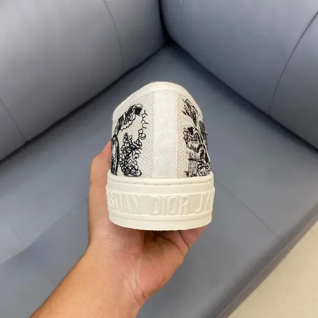 Dior B23 Printed Canvas Lifestyle Sneakers 8