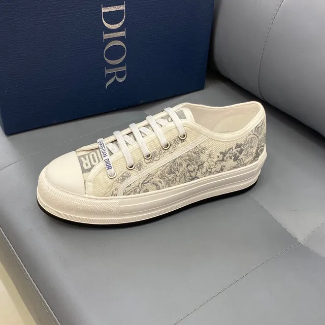 Dior B23 Printed Canvas Platform Lifestyle Sneakers 5
