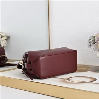 Dior Black Gold Logo Soft Rounded Shoulder Bag 22