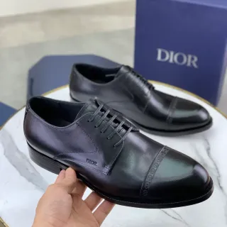 Dior Cap-Toe Brogue Oxford Shoes