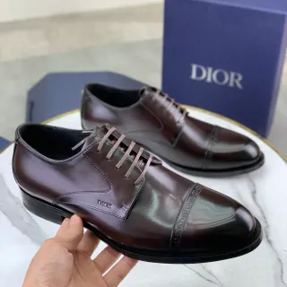 Dior Cap-Toe Brogue Oxford Shoes
