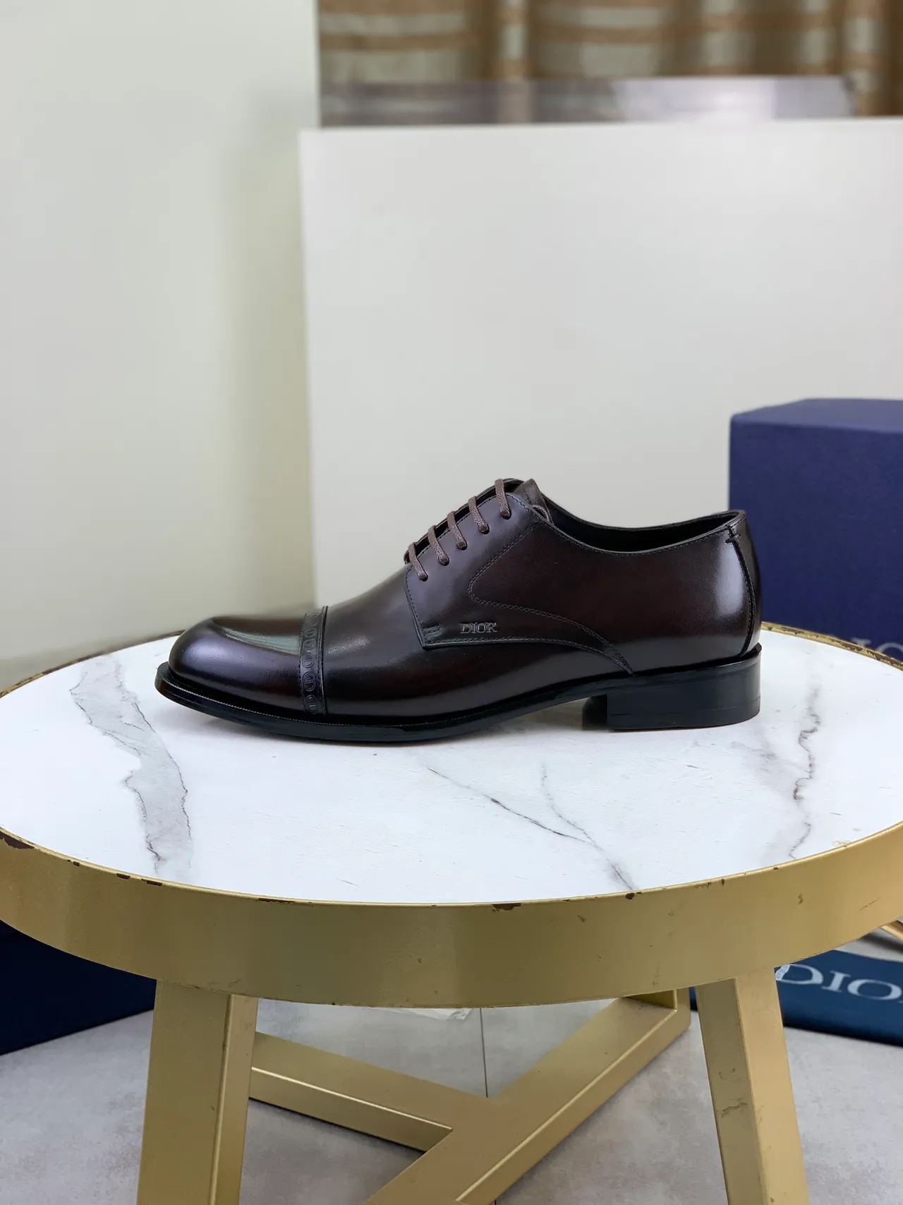 Dior Zapatos Oxford Brogue con cap-toe 6