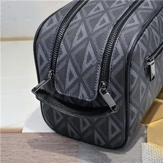 Dior Monogrammed Rectangular Zippered Handbag 4