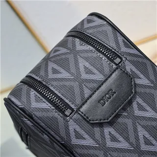 Dior Monogrammed Rectangular Zippered Handbag 5