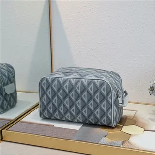 Dior Monogrammed Rectangular Zippered Handbag 17