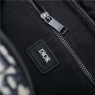 Dior Monogrammed Rectangular Zippered Handbag 21