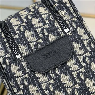 Dior Monogrammed Rectangular Zippered Handbag 23