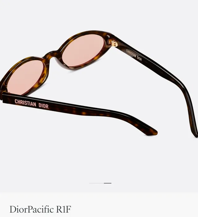 Dior Pacific R1F Black Acetate Cat-Eye Sunglasses 3