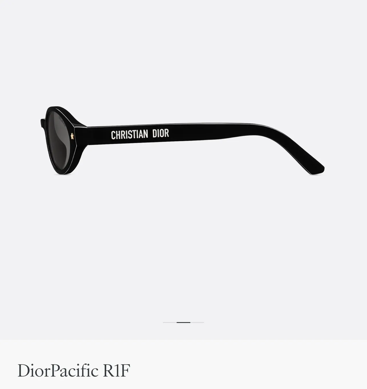 Dior Pacific R1F Black Acetate Cat-Eye Sunglasses 8