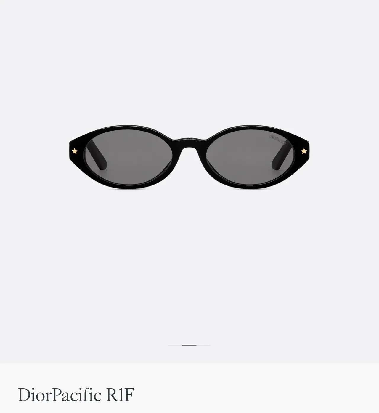 Dior Pacific R1F Black Acetate Cat-Eye Sunglasses 9