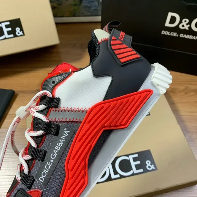 Dolce & Gabbana Black Red White Lifestyle Sneaker 3