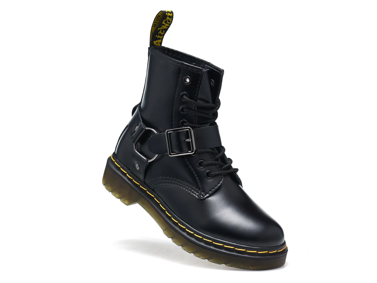 Dr. Martens 1460 Harness bottes Martin en cuir noir 3