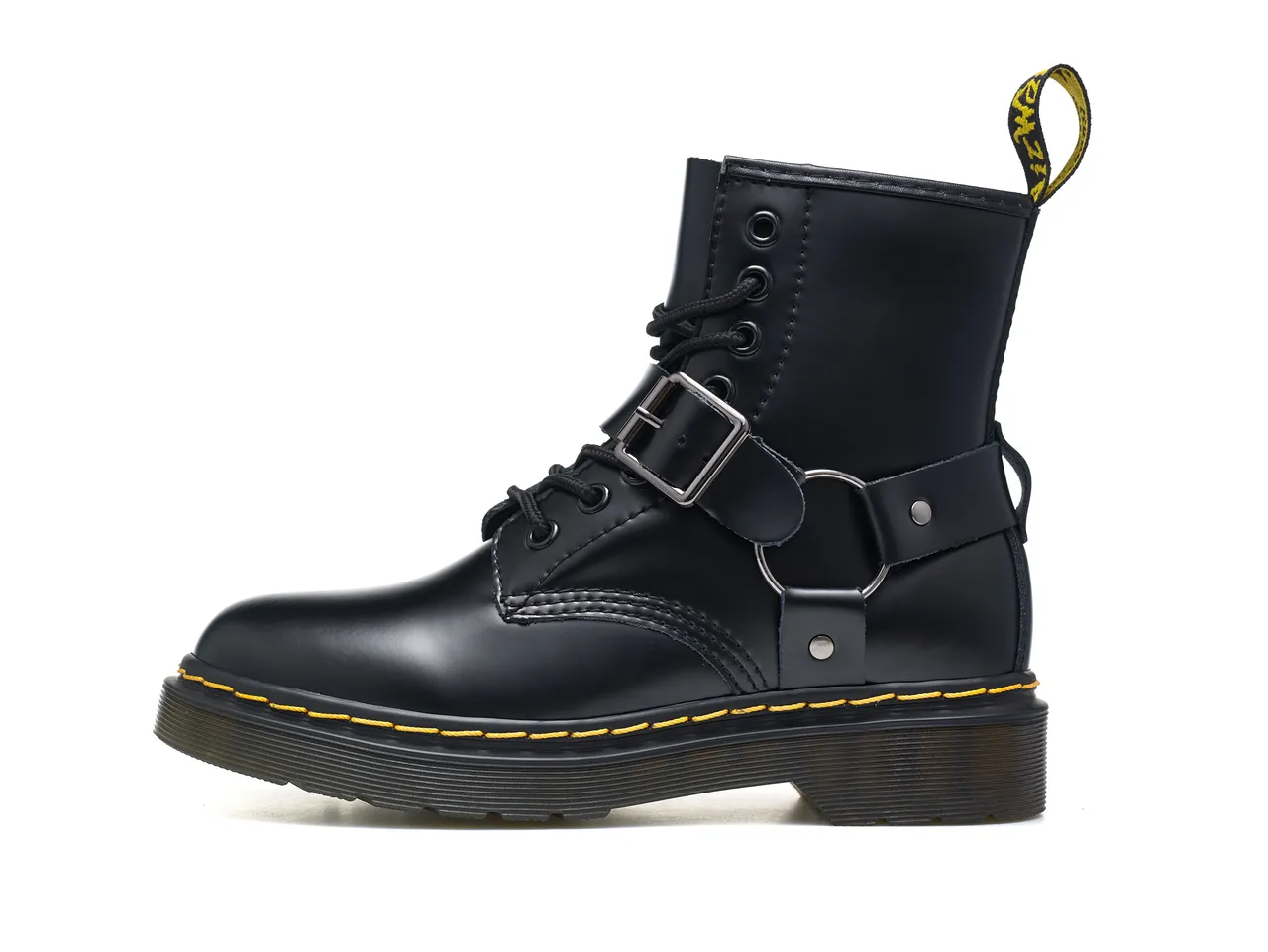 Dr. Martens 1460 Harness bottes Martin en cuir noir 7