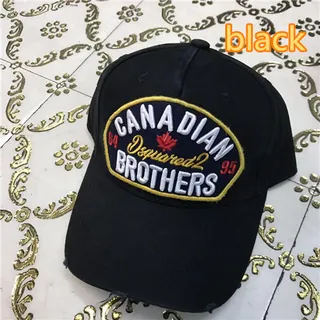 Dsquared2 Canadian Brothers Embroidered Patch White Baseball Cap 2