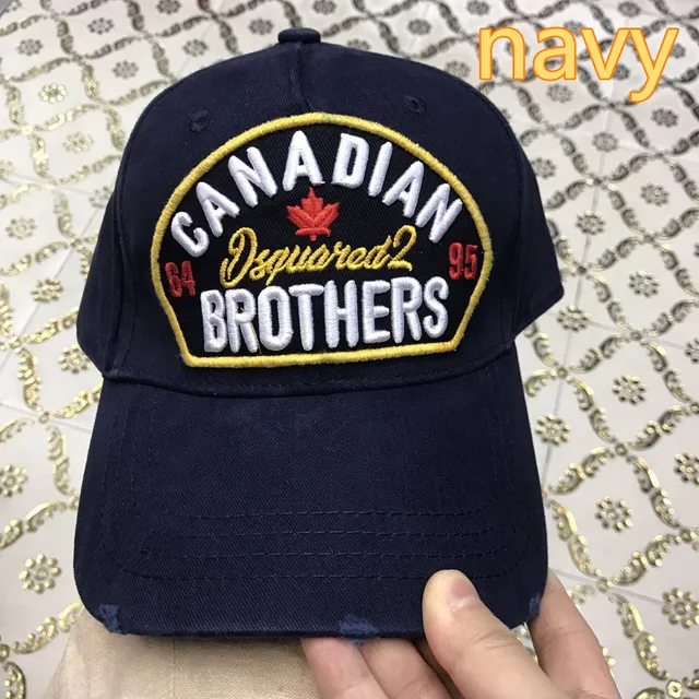 Dsquared2 Canadian Brothers Embroidered Patch White Baseball Cap 3