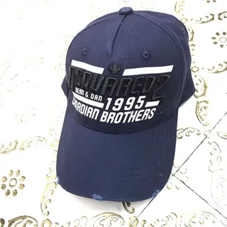 Dsquared2 ICON 1995 Frères Canadiens Casquette de baseball noire 5