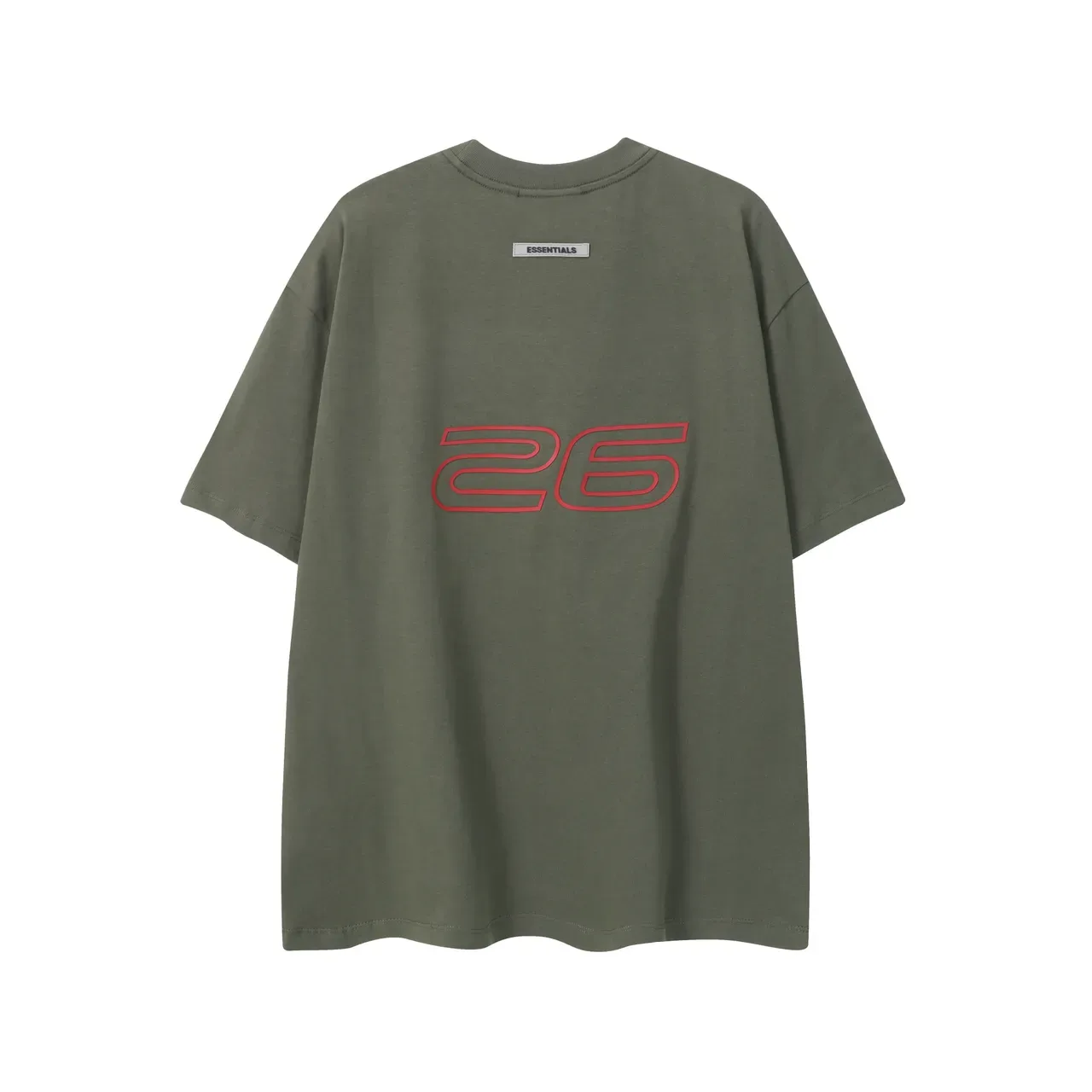 Fear of God Essentials تي شيرت أوفرسايز بطباعة جرافيك 2