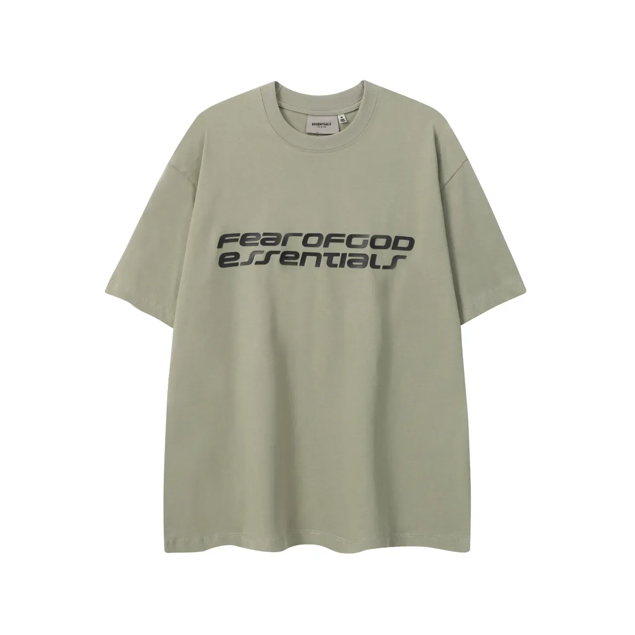 Fear of God Essentials تي شيرت أوفرسايز بطباعة جرافيك 7