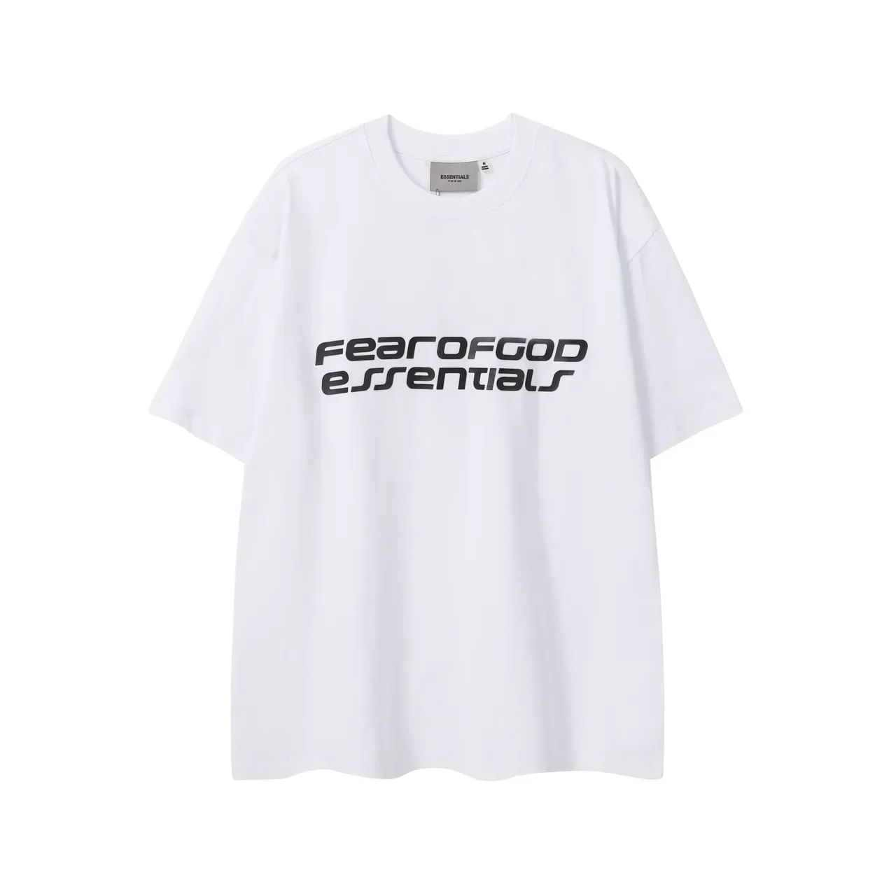 Fear of God Essentials تي شيرت أوفرسايز بطباعة جرافيك 8