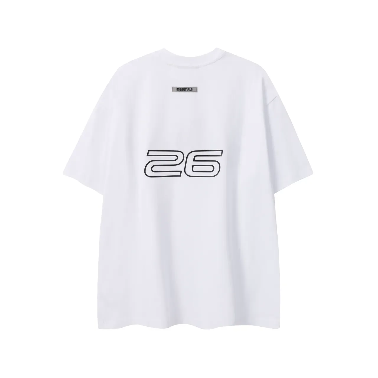 Fear of God Essentials تي شيرت أوفرسايز بطباعة جرافيك 9