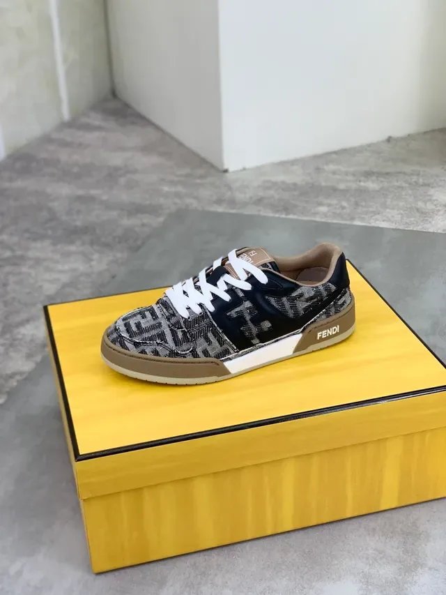 Fendi FF Jacquard Lifestyle Sneaker 4
