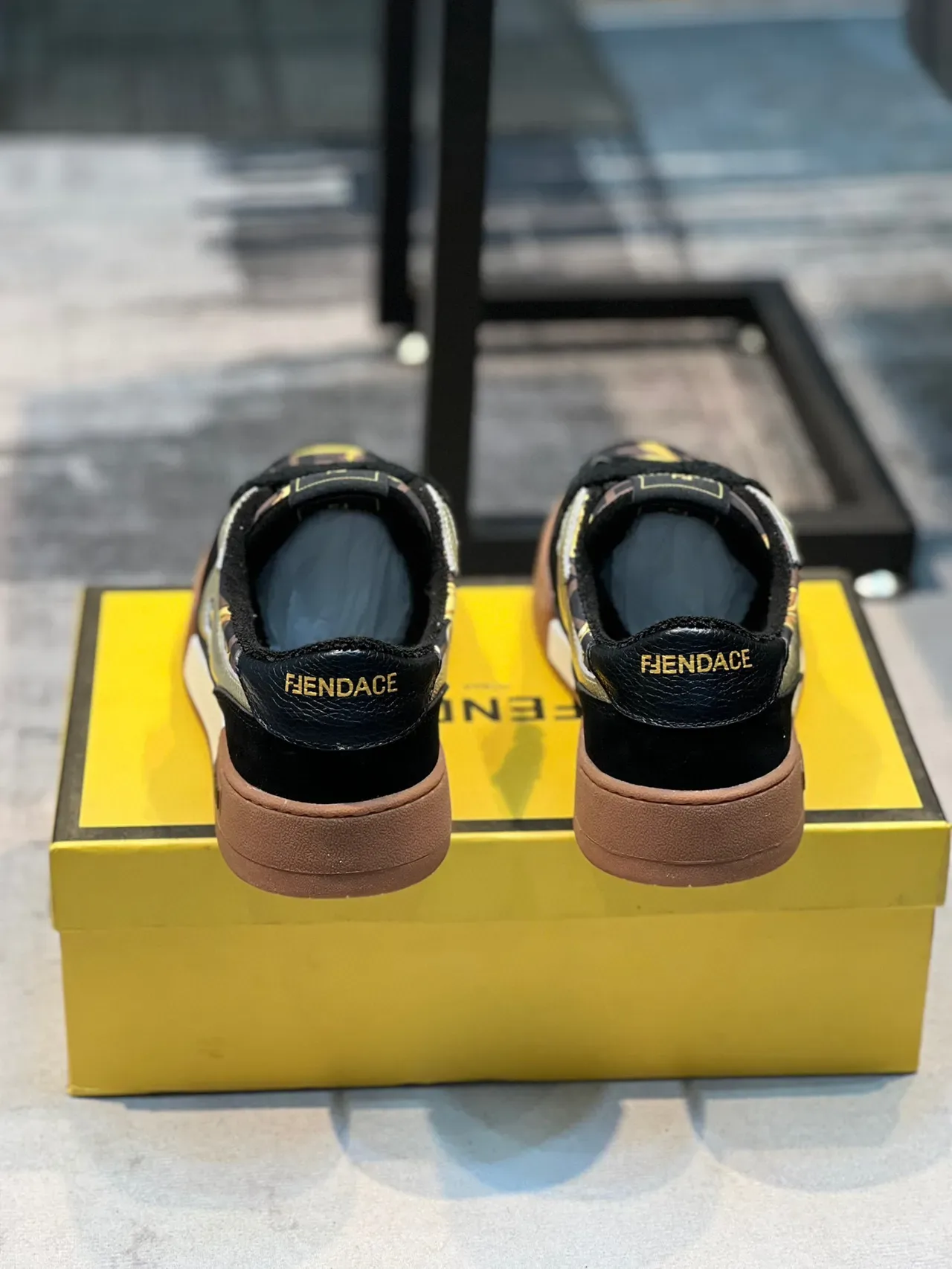 Fendi First FF Monogram Print Lifestyle Sneakers 2