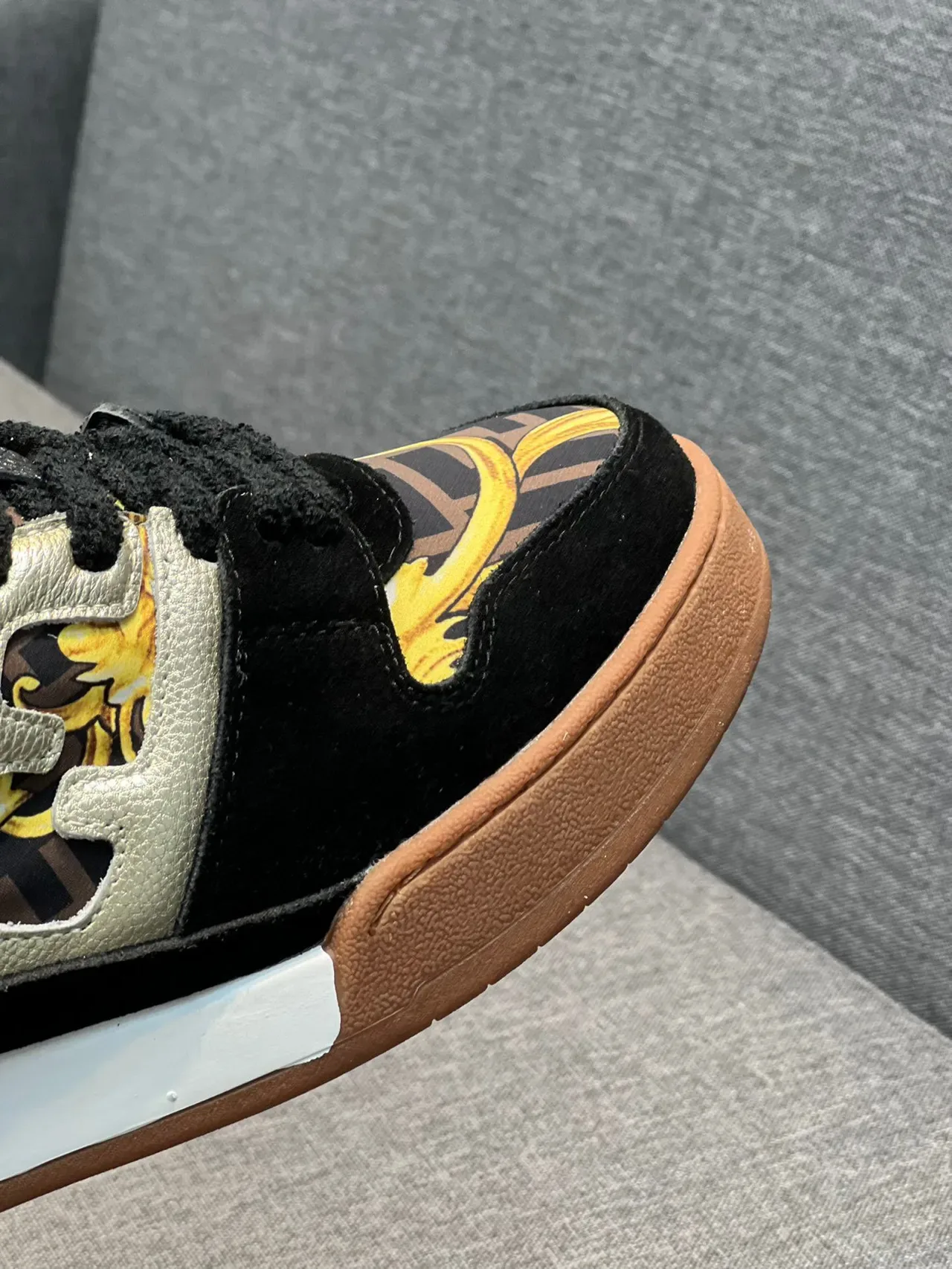 Fendi First FF Monogram Print Lifestyle Sneakers 3
