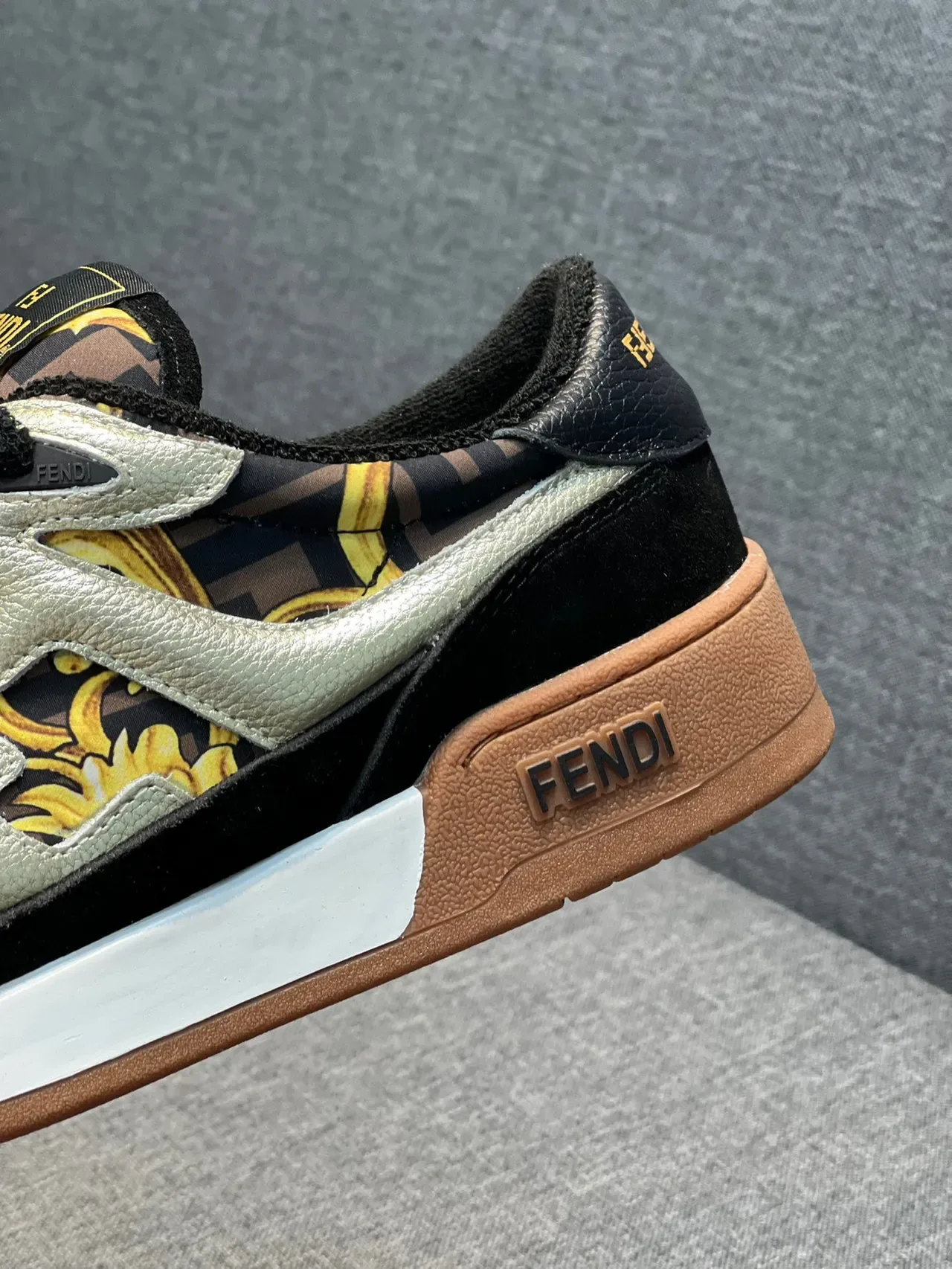 Fendi First FF Monogram Print Lifestyle Sneakers 8