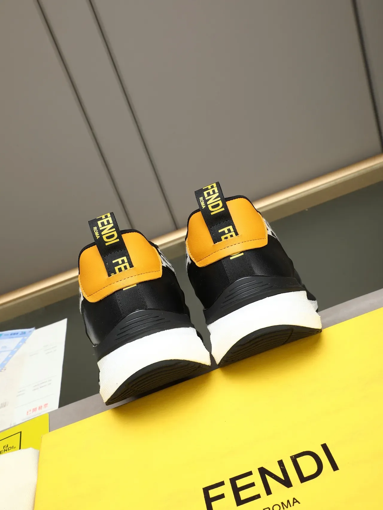 Fendi Monster Eye FF Monogram Lifestyle Sneakers 4