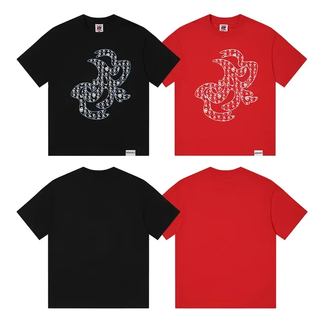 ASAALI Graphic Print Oversized T-Shirt 2