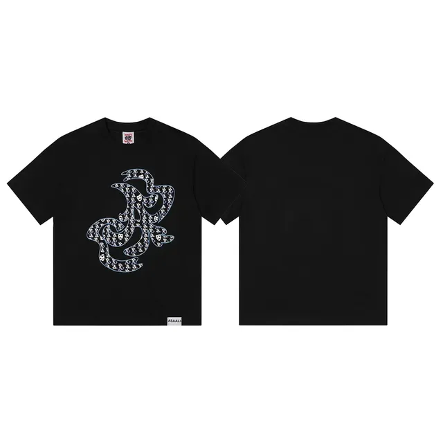 ASAALI Graphic Print Oversized T-Shirt 6