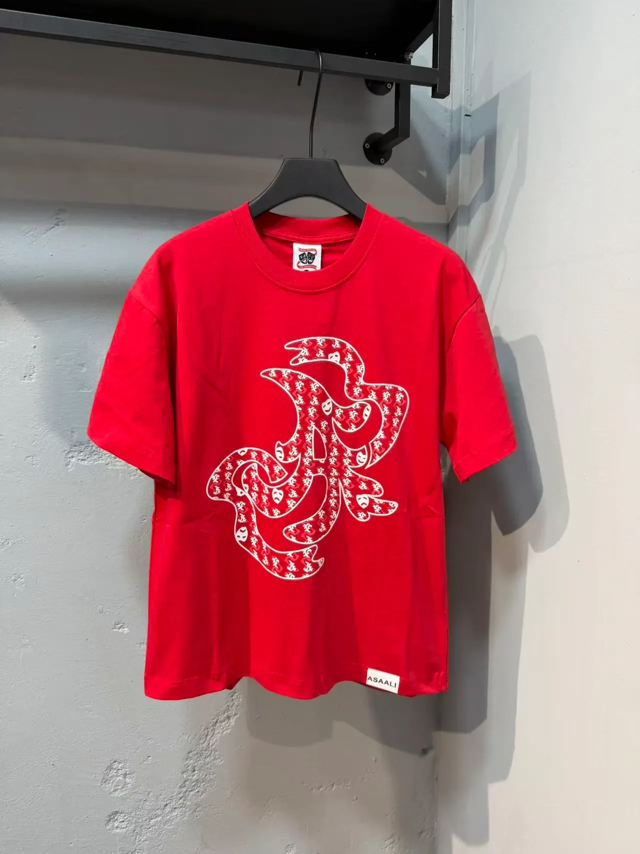 ASAALI Graphic Print Oversized T-Shirt 11