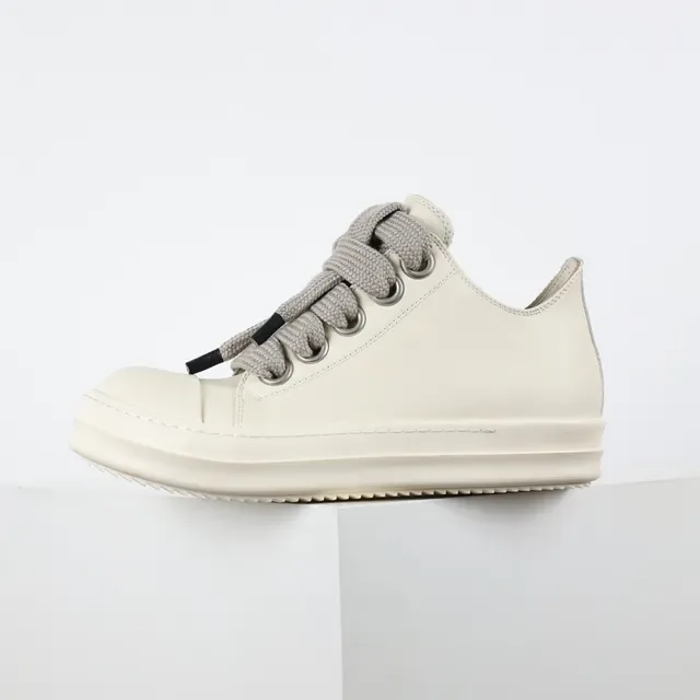 Beige Gray Minimalist Low-Top Sneakers 9