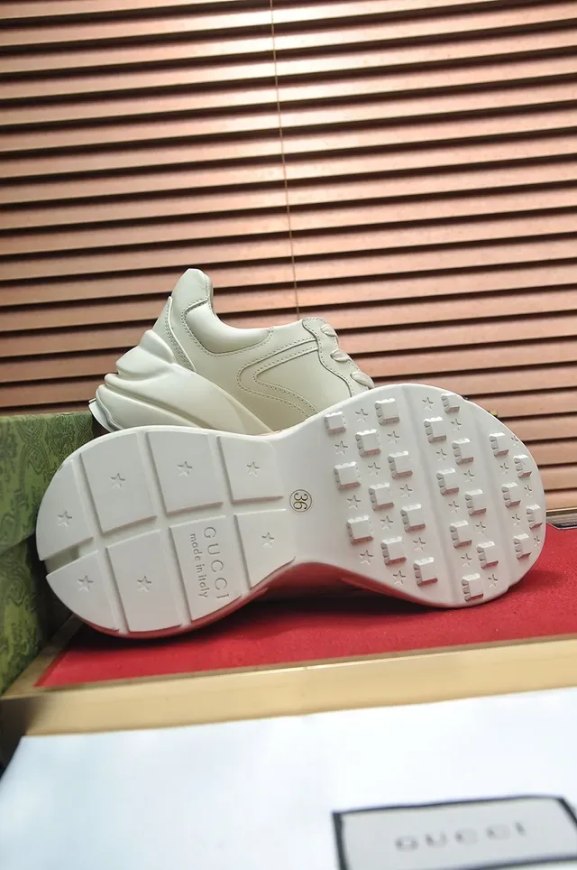 Beige Pink Chunky Sole Cartoon Graphic Sneakers 2